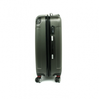 Duża walizka na czterech podwójnych kółkach ABS - ORMI 218