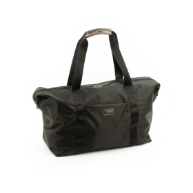 Torba podróżna na ramię weekendowa damska czarna Airtex 581/45