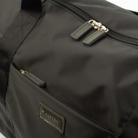 Torba podróżna na ramię weekendowa damska czarna Airtex 581/45