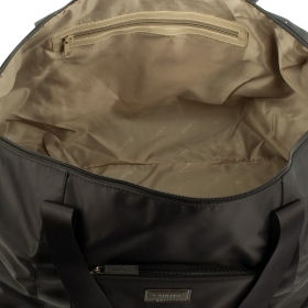 Torba podróżna na ramię weekendowa damska czarna Airtex 581/45