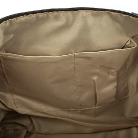 Torba podróżna na ramię weekendowa damska czarna Airtex 581/45