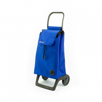 Torba wózek na zakupy na kółkach mały składany Rolser Baby012 niebieski