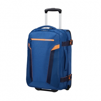 Torba podróżna kabinowa plecak na kółkach 2w1 - American Tourister niebieski