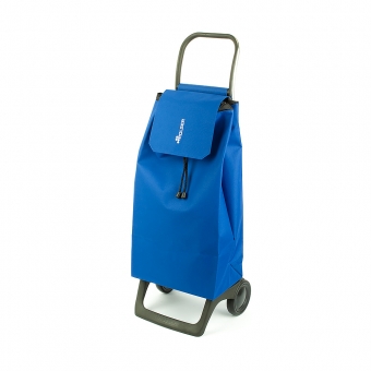 Torba wózek na zakupy na kółkach lekki składany Rolser JET001 niebieski
