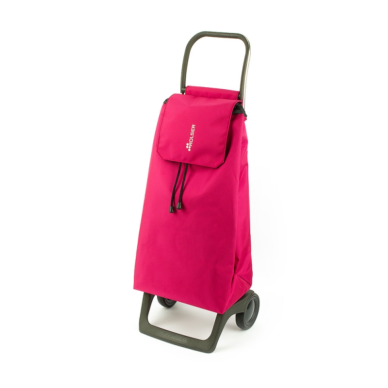 Torba wózek na zakupy na kółkach lekki składany Rolser JET003 różowy