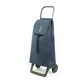 Torba wózek na zakupy na kółkach lekki Rolser Tweed JET038 granatowy