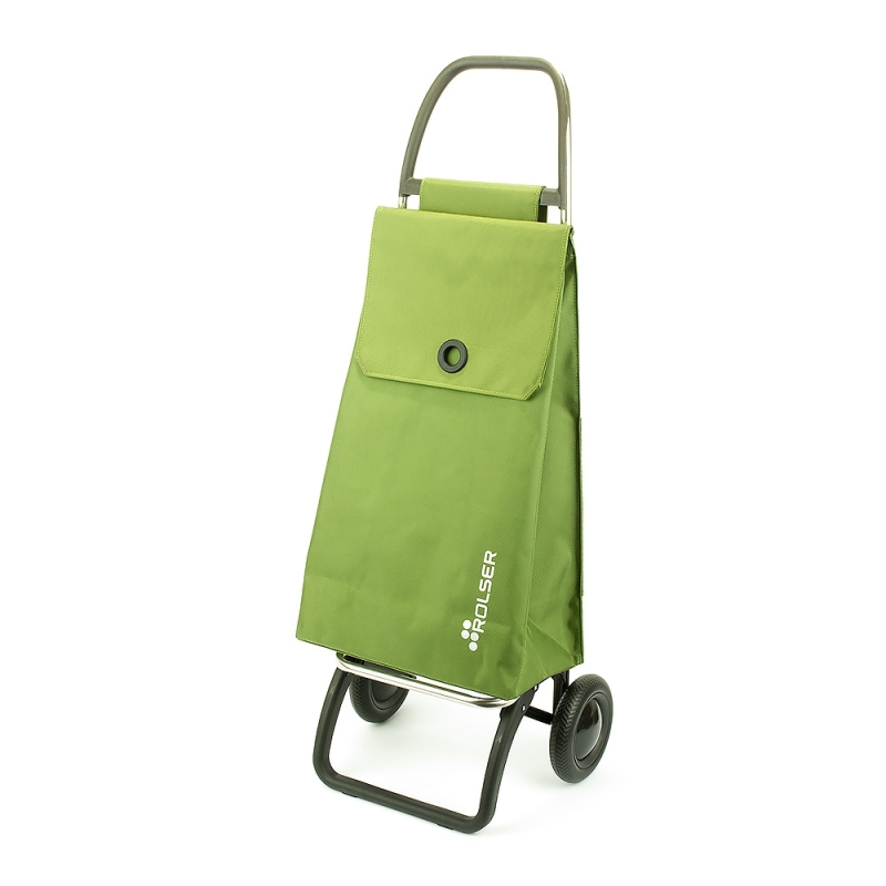 Torba wózek na zakupy na kółkach solidny Rolser Akanto AKA012 zielony