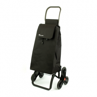 Wózek torba na zakupy na kółkach sześciokołowy Rolser Saquet SAQ006 czarny
