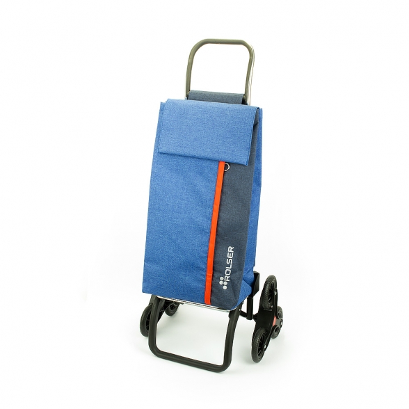 Wózek torba na zakupy na kółkach sześciokołowy Rolser Kangaroo KAN003 niebieski