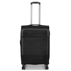 Walizka podróżna na kółkach średnia materiałowa 70l TSA Airtex 832