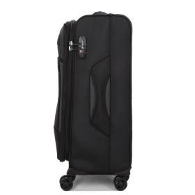 Walizka podróżna na kółkach średnia materiałowa 70l TSA Airtex 832