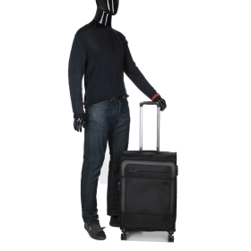 Walizka podróżna na kółkach średnia materiałowa 70l TSA Airtex 832