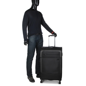 Walizka podróżna na kółkach duża materiałowa 100l TSA Airtex 832