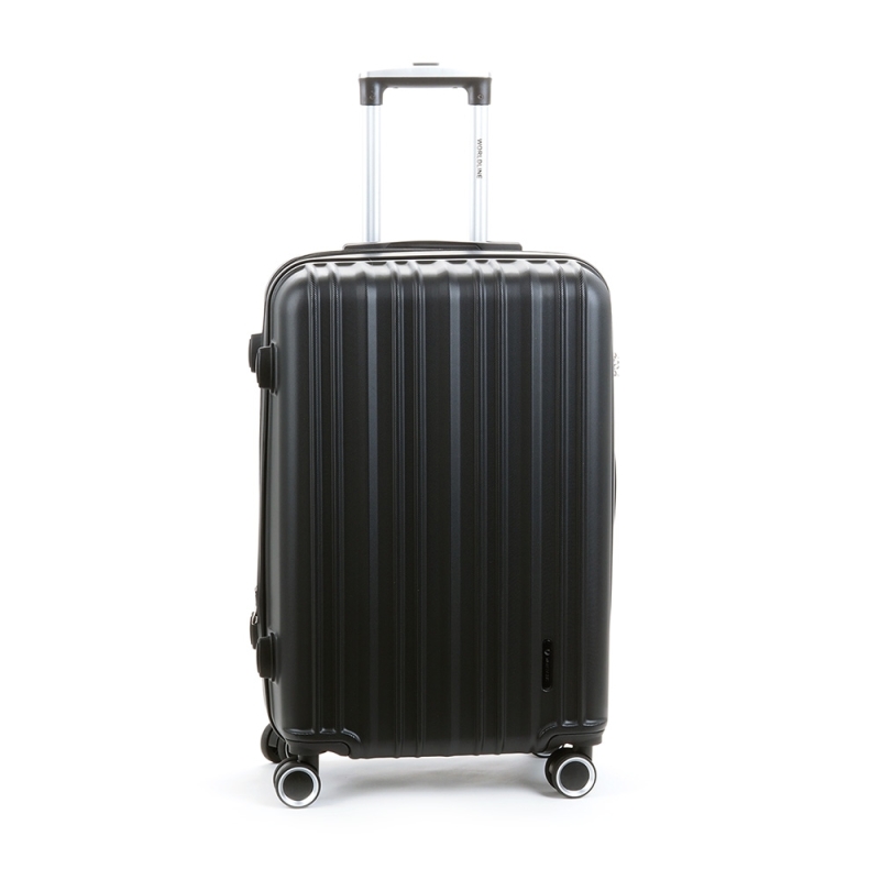 Walizka podróżna średnia na 4 kółkach twarda ABS 60 l Worldline 623