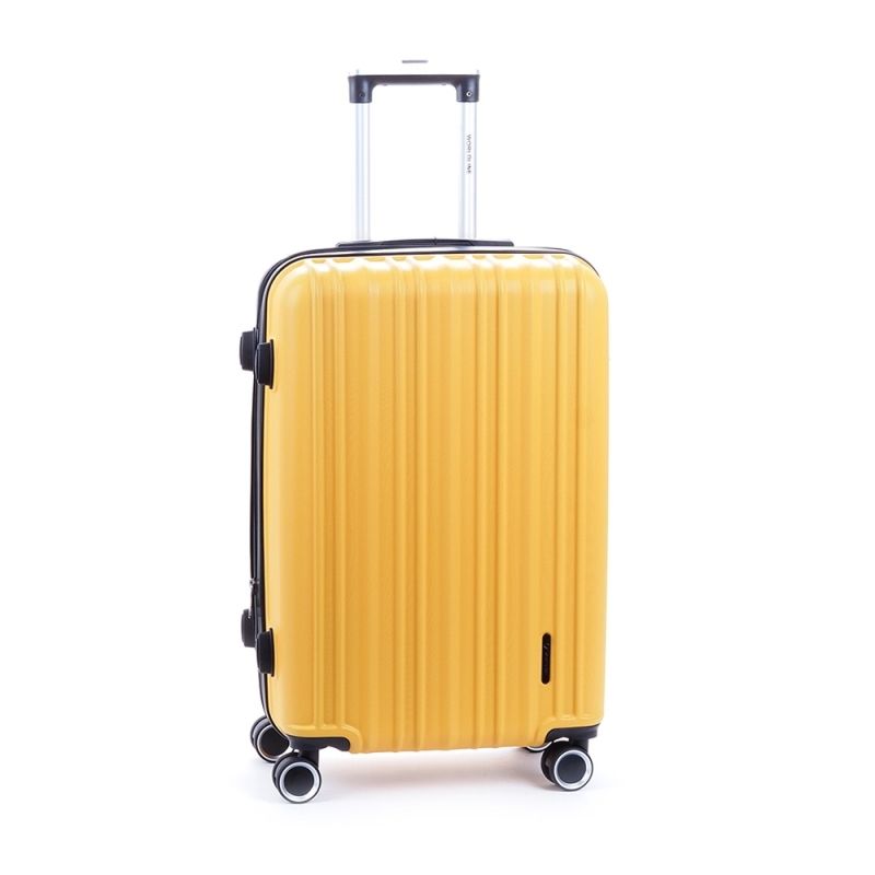 Walizka podróżna średnia na 4 kółkach twarda ABS 60 l Worldline 623