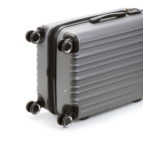 Walizka podróżna średnia na 4 kółkach twarda ABS 60 l Worldline 623