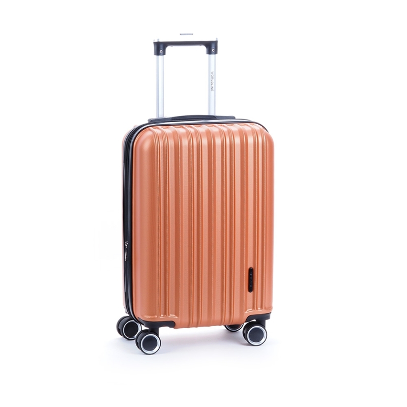 Walizka podróżna mała do samolotu twarda ABS 40 l Worldline 623