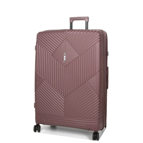 Walizka podróżna duża na 4 kółkach, polipropylen TSA 120l Airtex 639