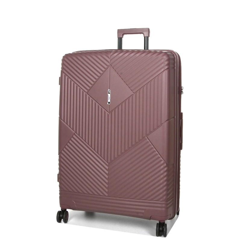 Walizka podróżna duża na 4 kółkach, polipropylen TSA 120l Airtex 639