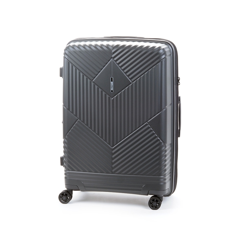 Walizka podróżna duża na 4 kółkach, polipropylen TSA 120l Airtex 639