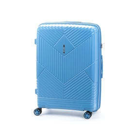 Walizka podróżna duża na 4 kółkach, polipropylen TSA 120l Airtex 639