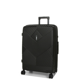 Walizka podróżna średnia na 4 kółkach, polipropylen TSA 80l Airtex 639