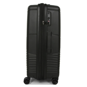 Walizka podróżna średnia na 4 kółkach, polipropylen TSA 80l Airtex 639