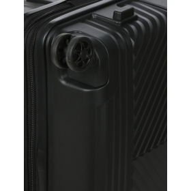 Walizka podróżna średnia na 4 kółkach, polipropylen TSA 80l Airtex 639