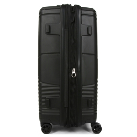 Walizka podróżna średnia na 4 kółkach, polipropylen TSA 80l Airtex 639