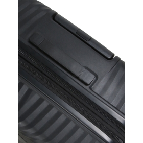 Walizka podróżna średnia na 4 kółkach, polipropylen TSA 80l Airtex 639