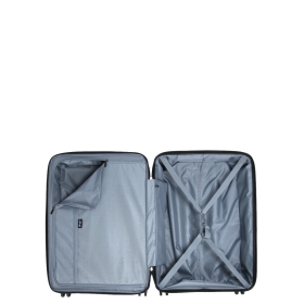 Walizka podróżna średnia na 4 kółkach, polipropylen TSA 80l Airtex 639