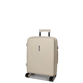 Walizka podróżna mała do samolotu 55x40x20 polipropylen Airtex 639