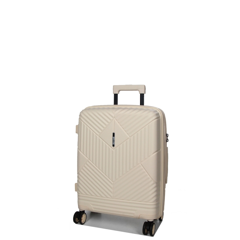 Walizka podróżna mała do samolotu 55x40x20 polipropylen Airtex 639