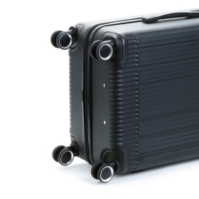 Walizka podróżna średnia na 4 kółkach twarda ABS 60 l Worldline 630