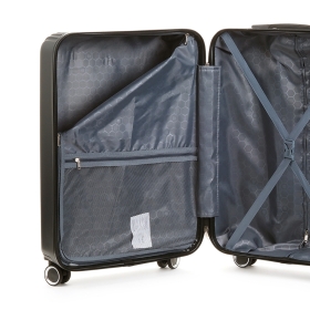 Walizka podróżna średnia na 4 kółkach twarda ABS 60 l Worldline 630