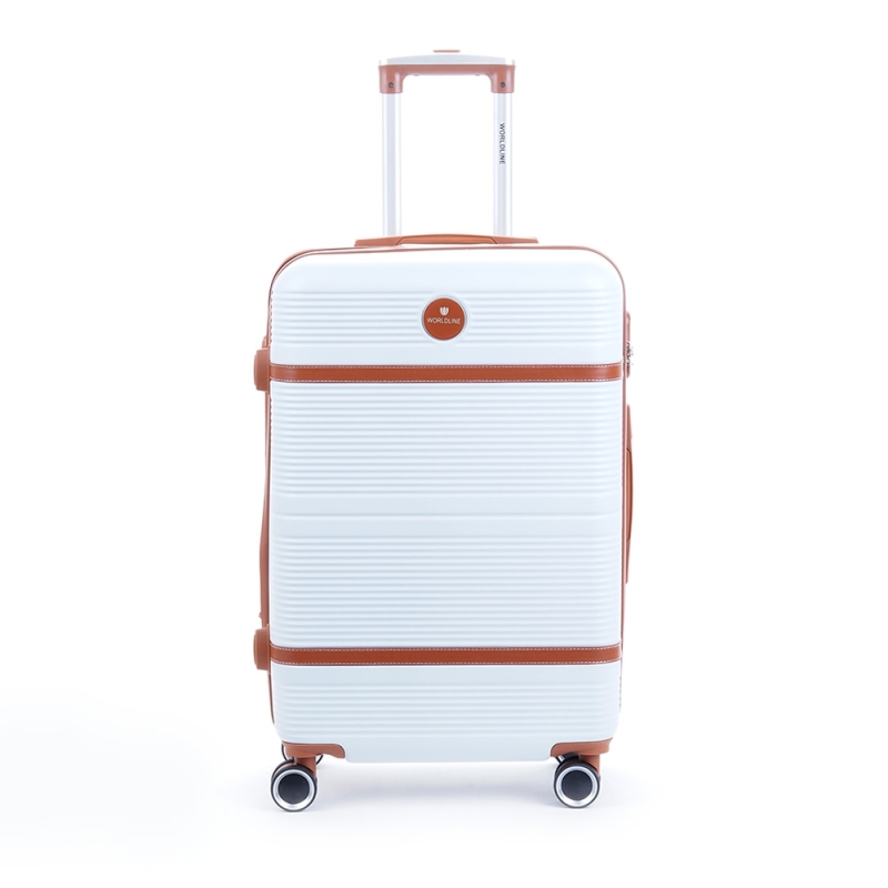 Walizka podróżna na kółkach duża, twarda ABS 120l TSA Worldline 629